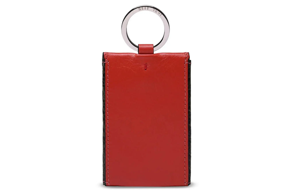 Utah Ostrich Leather Keyring Bellabags Bellabags