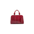 Red Lexington Ostrich Leather Business Bag Bellabags Bellabags