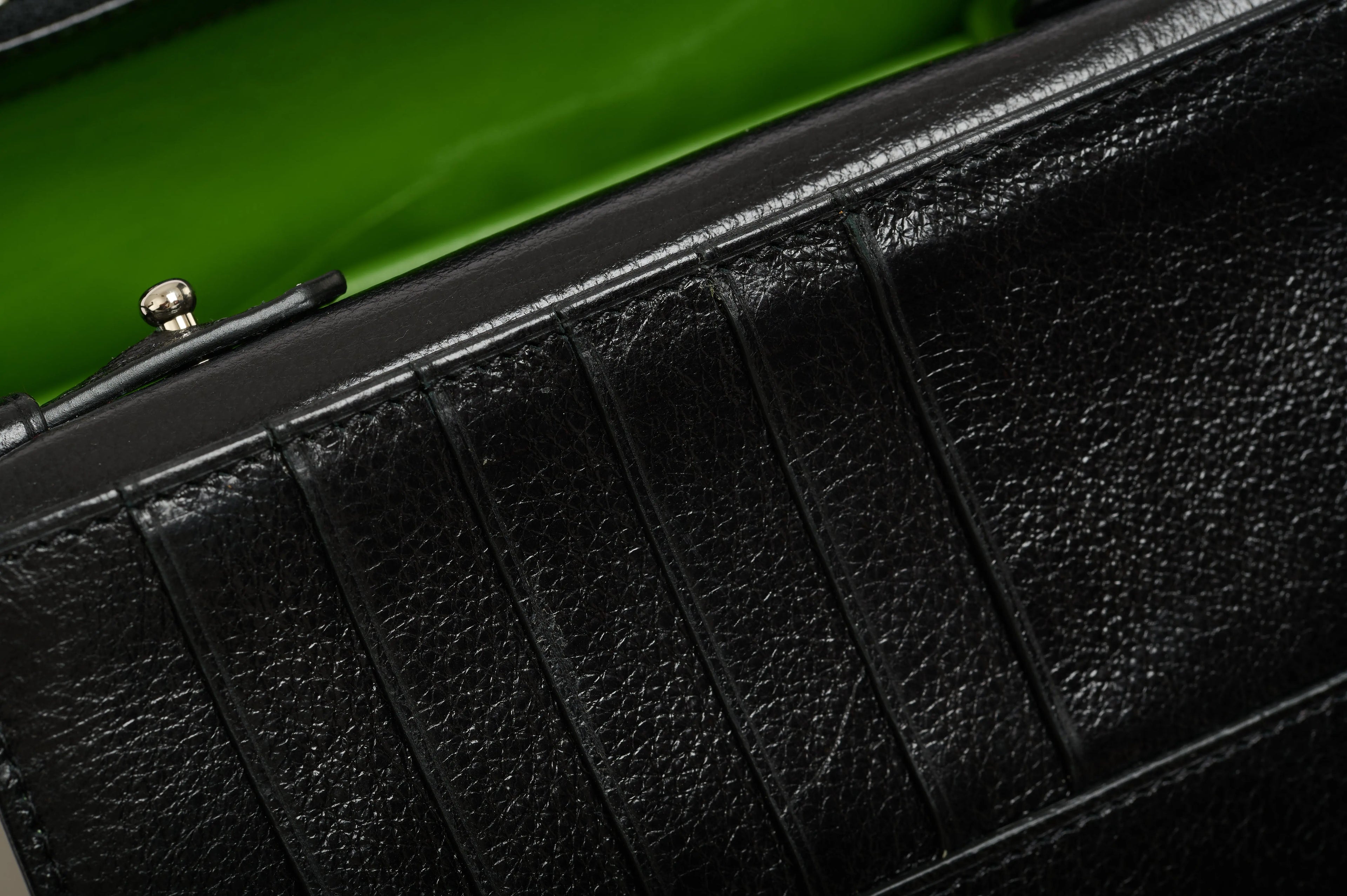 Black Georgia Crocodile Leather Clutch Bag Bellabags Bellabags