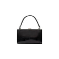 Black Libby Ostrich Leg Leather Evening Bag Bellabags Bellabags