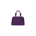 Purple Lexington Ostrich Quill Leather Business Bag Bellabags Bellabags